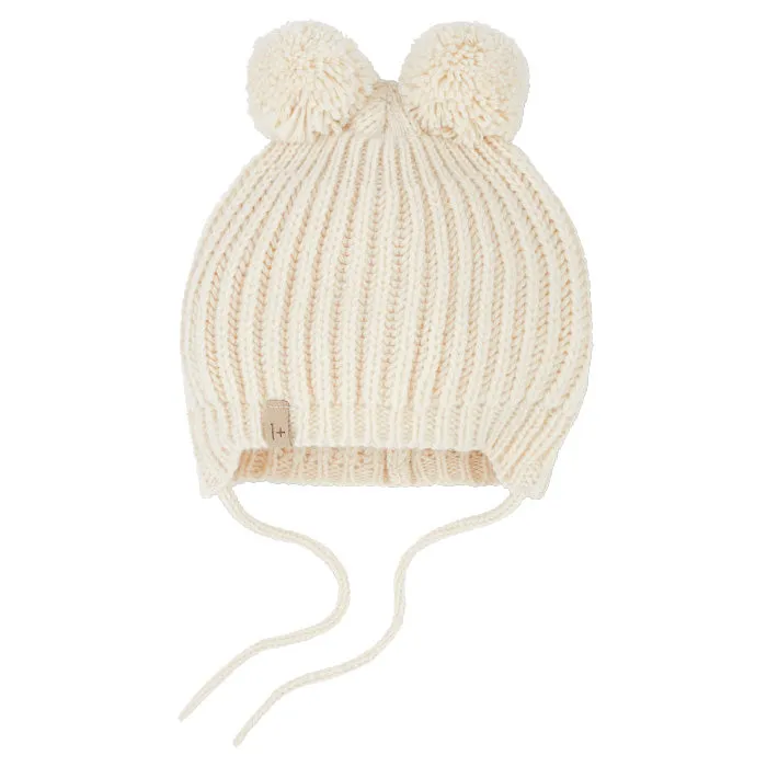 1+ In The Family Baby Ciro Hat - Ecru Cream