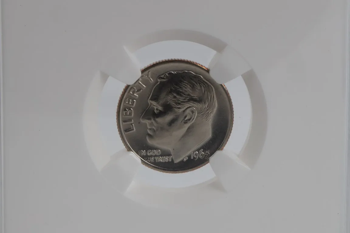 1965-S NGC MS68 Special Mint Set Roosevelt Dime