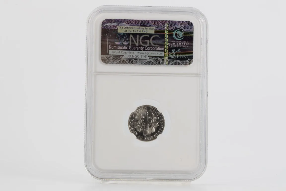 1965-S NGC MS68 Special Mint Set Roosevelt Dime