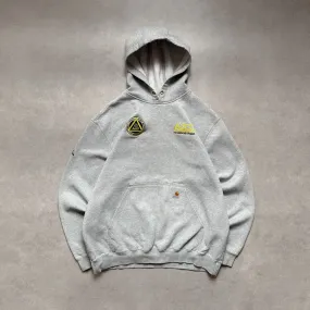 2000s Carhartt AZCO Grey Hoodie - XL