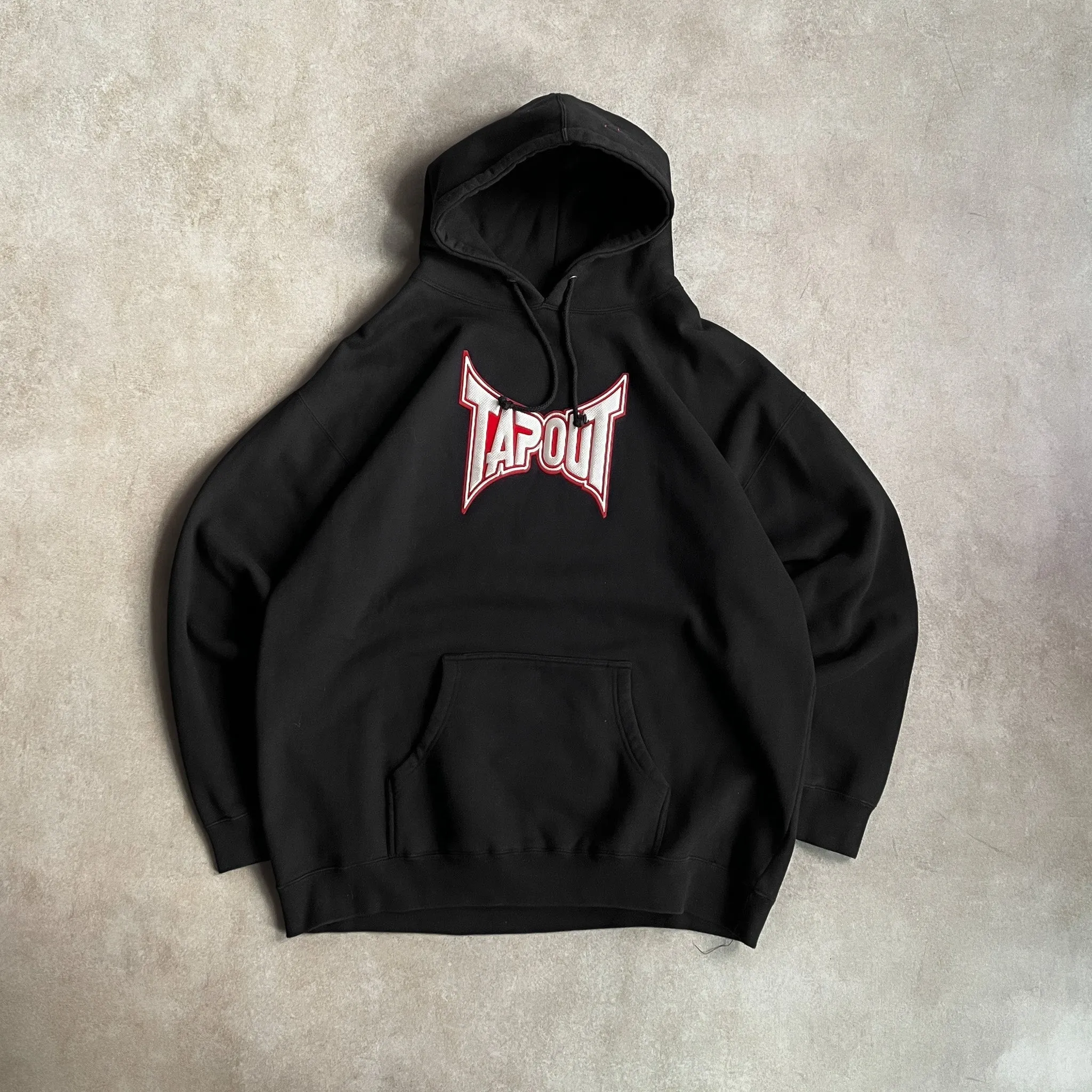 2000s Official Tapout Black Hoodie - 2XL