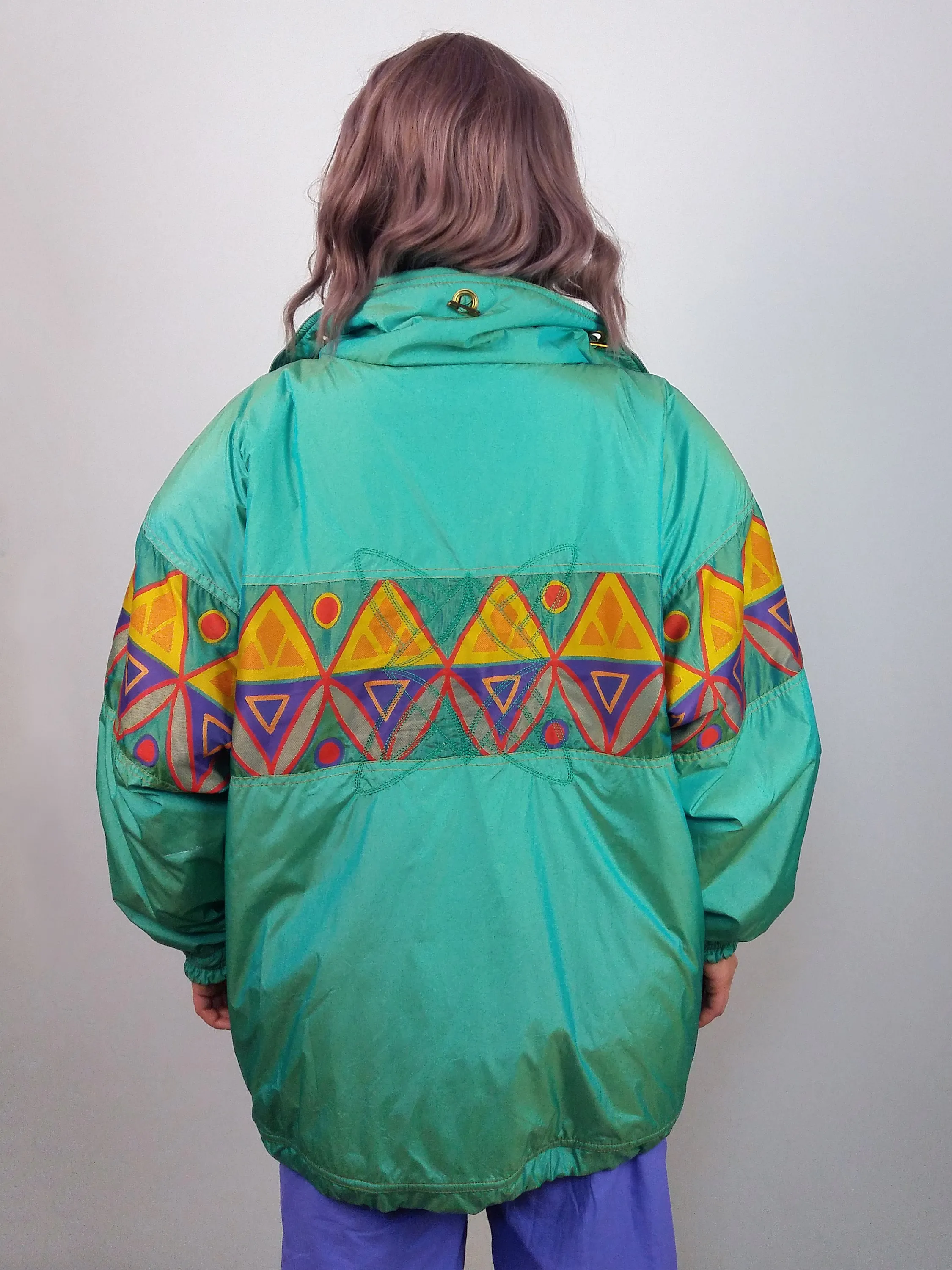 80's HCC Vintage Winter Ski Jacket - Medium Size