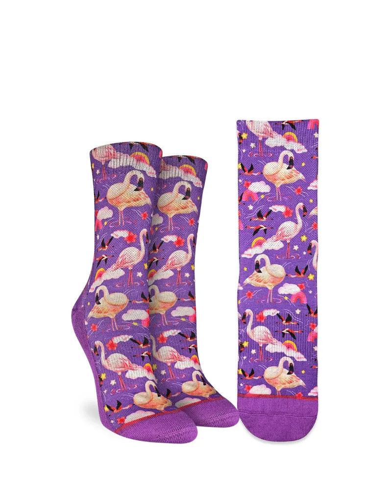 Active Sock Collection: Vibrant Flamingo Flair