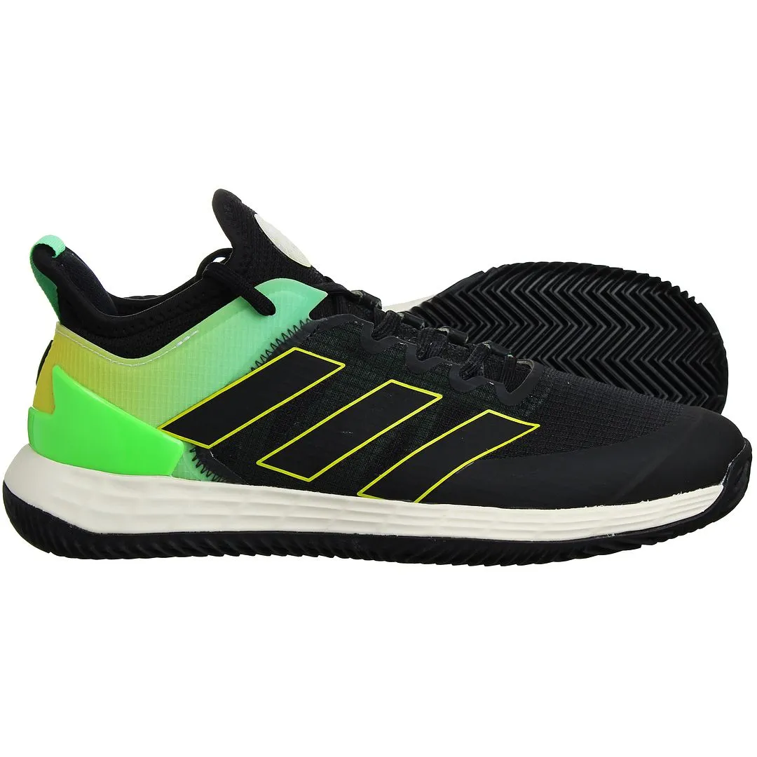 Adidas Clay Court Tennis Mens Trainers - Black - Adizero Ubersonic 4