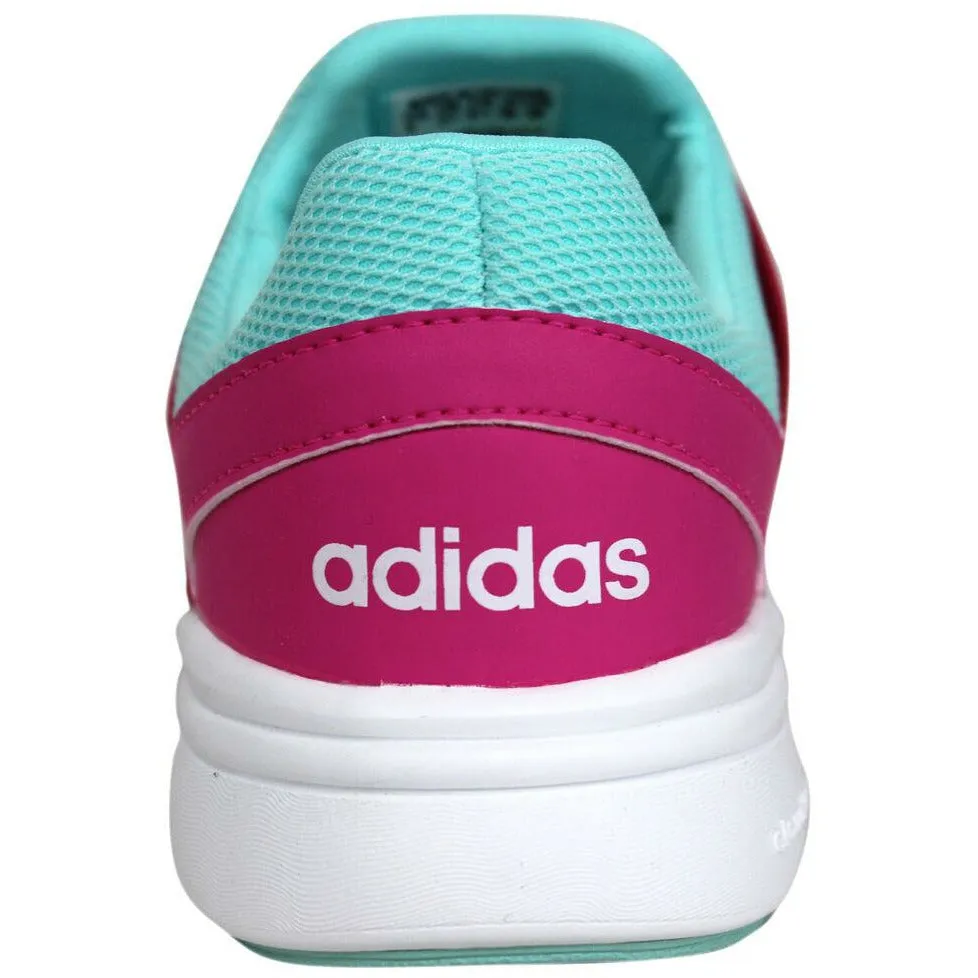 Adidas Cloudfoam Xpression Women's Lace Up Pink Blue Trainers