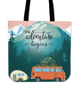 Adventure Canvas Tote Bag