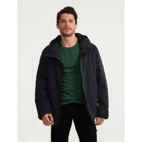 Aigle Mid-Length Hooded Jacket for Men - Dupont Sorona Quilted MTD