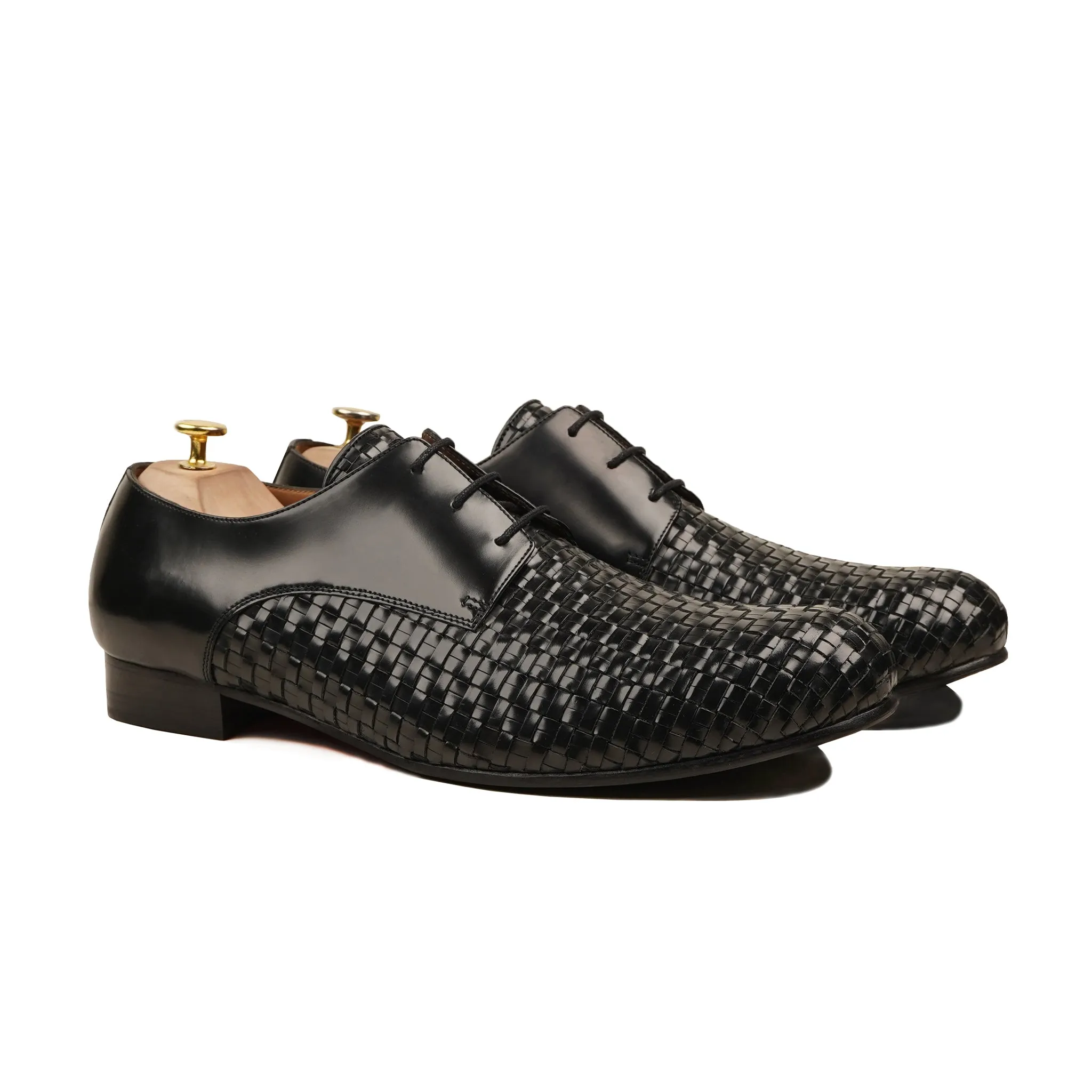 Aiken Woven Derby Shoes from Google-owned brand Aiken.