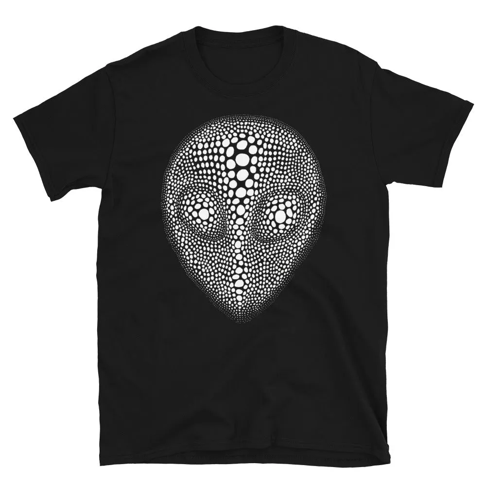 Alien Head Black Graphic T-Shirt