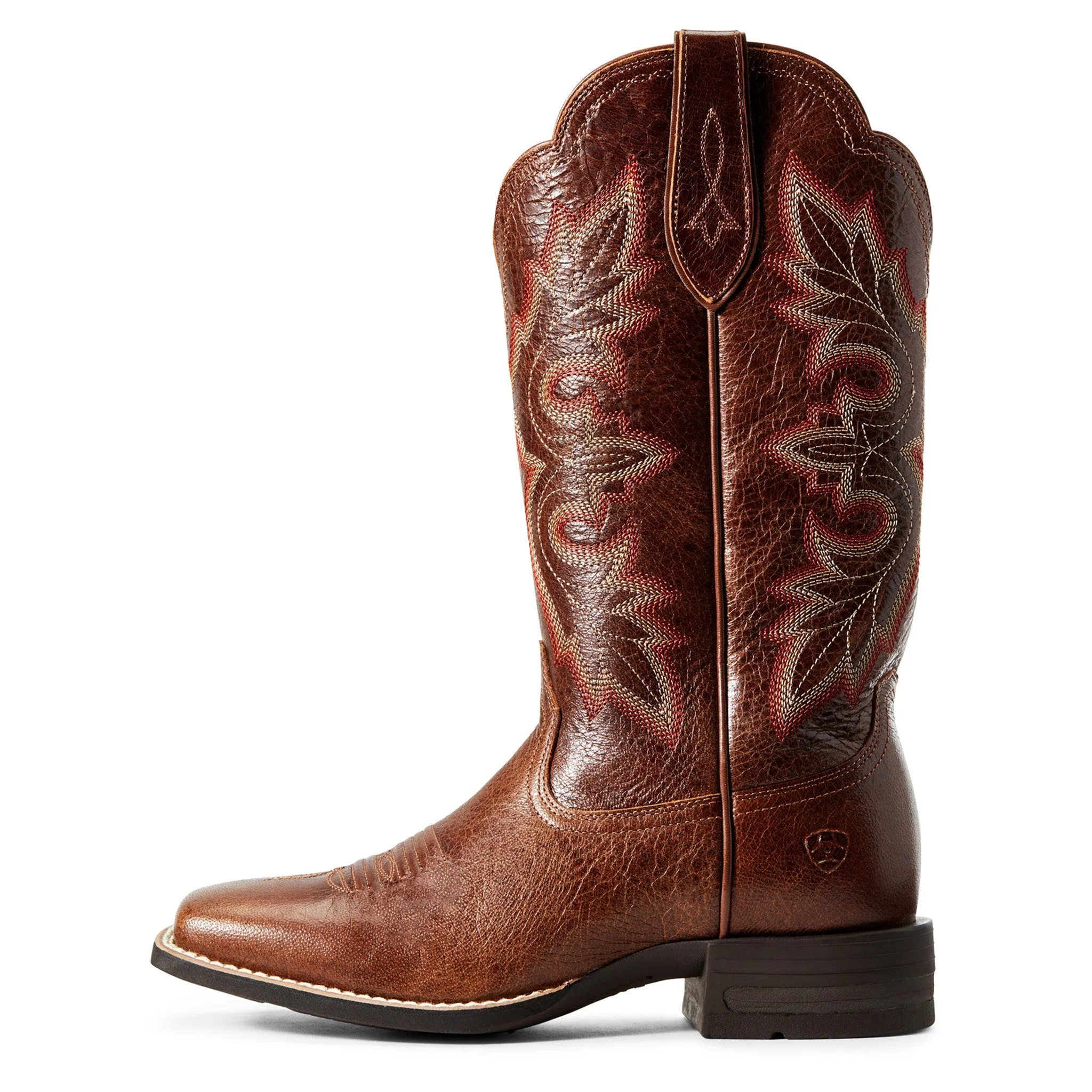 Ariat Breakout Brown Square Toe Boots for Women.