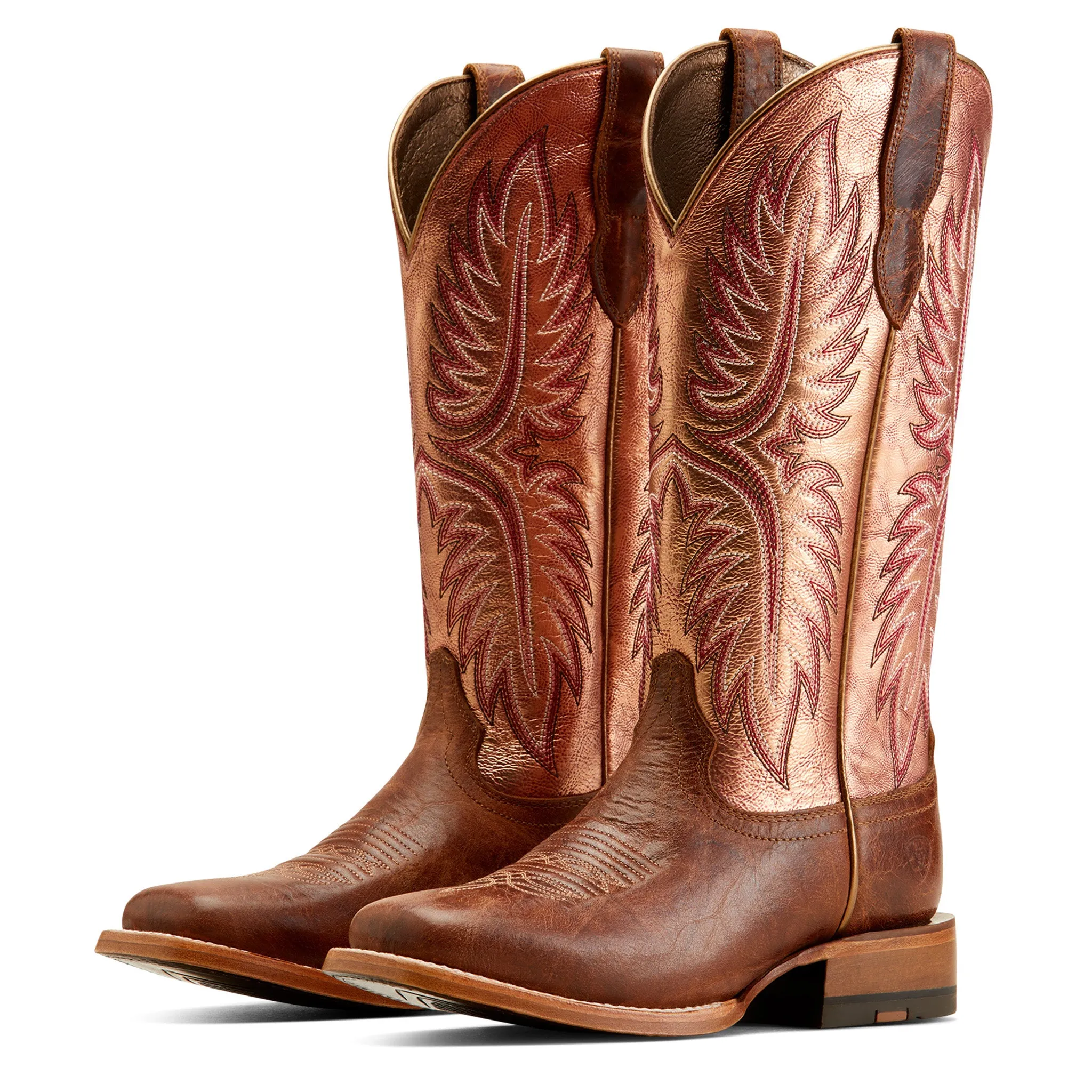 Ariat Women's Metallic Brown Calamity Jane Boots