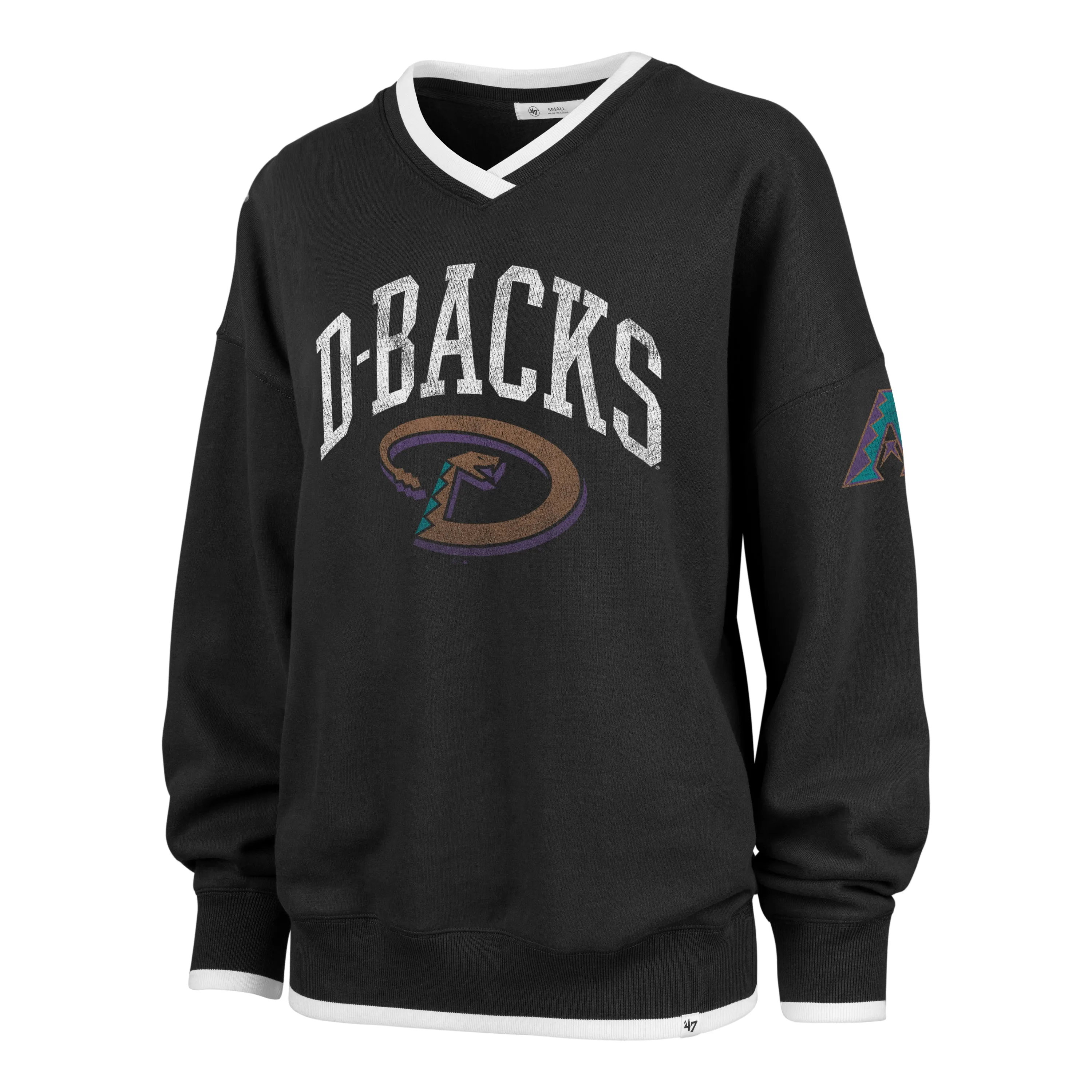 Arizona Diamondbacks Cooperstown wax pack daze pullover women's 47 eighties