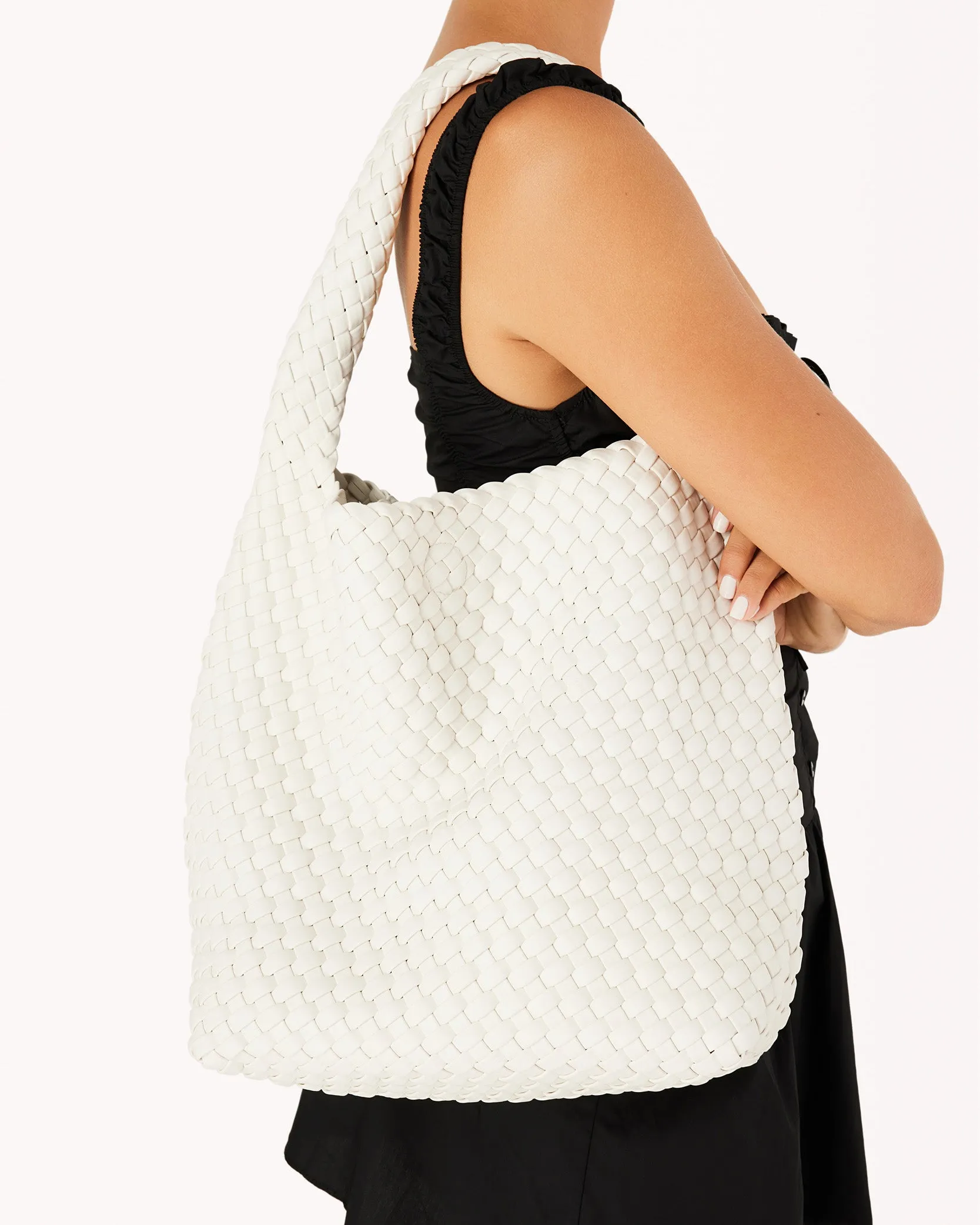 AVIVA TOTE BAG - BONE