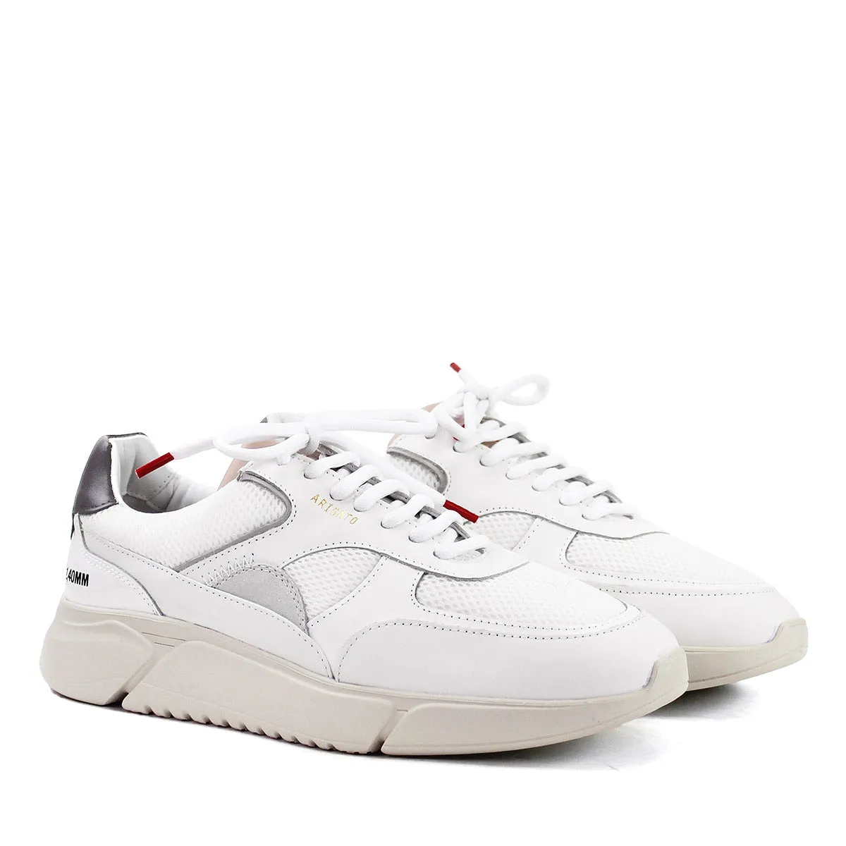 Axel Arigato Genesis Triple Trainers - White/Grey/Pink