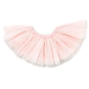 Baby Tutu - Frill Tutu - Pale Pink/Gold - Cream Tulle