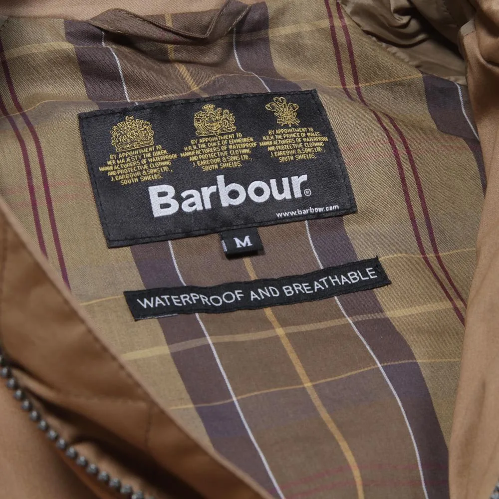 Barbour Camel Peel Jacket