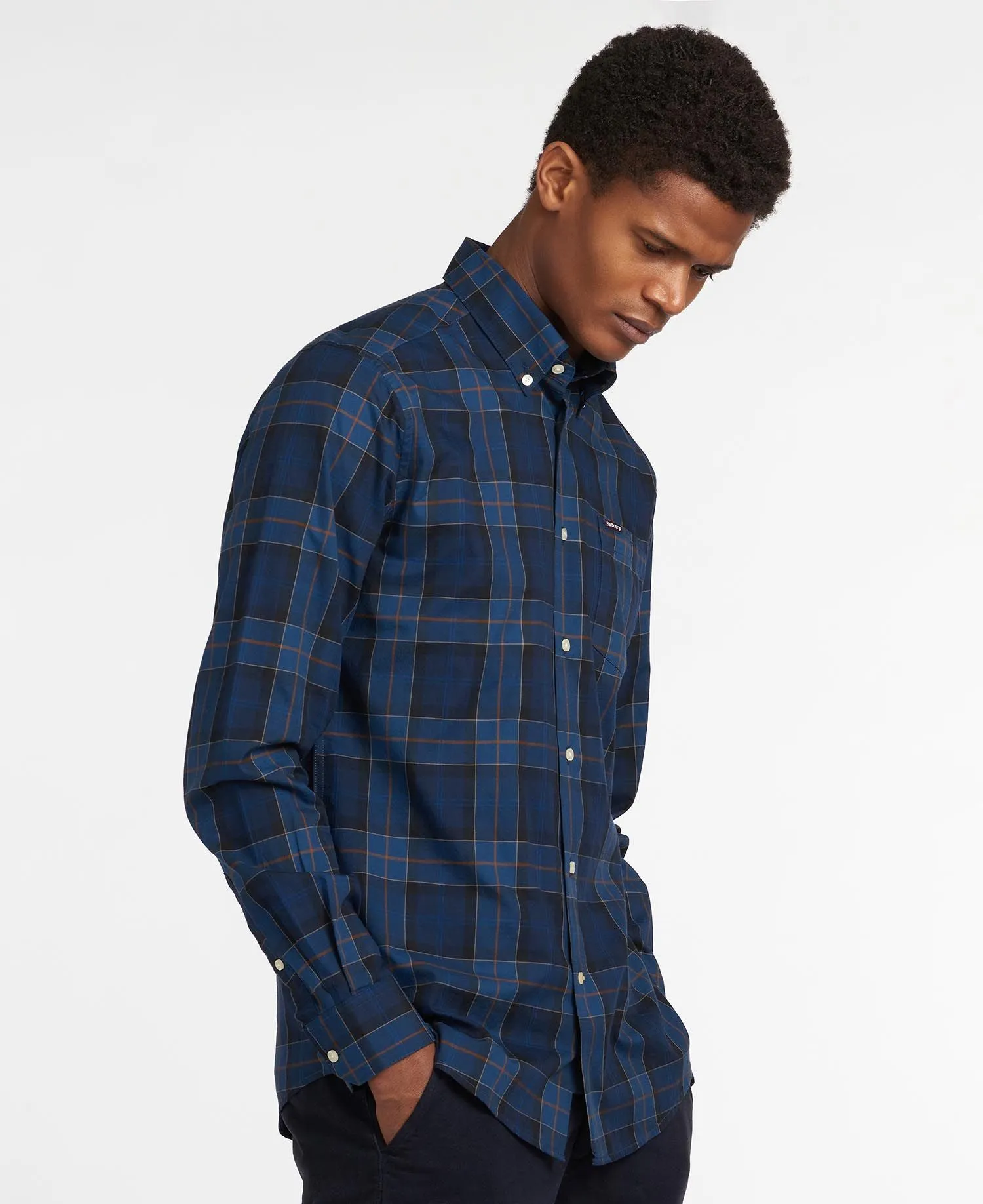 Barbour checkered shirt