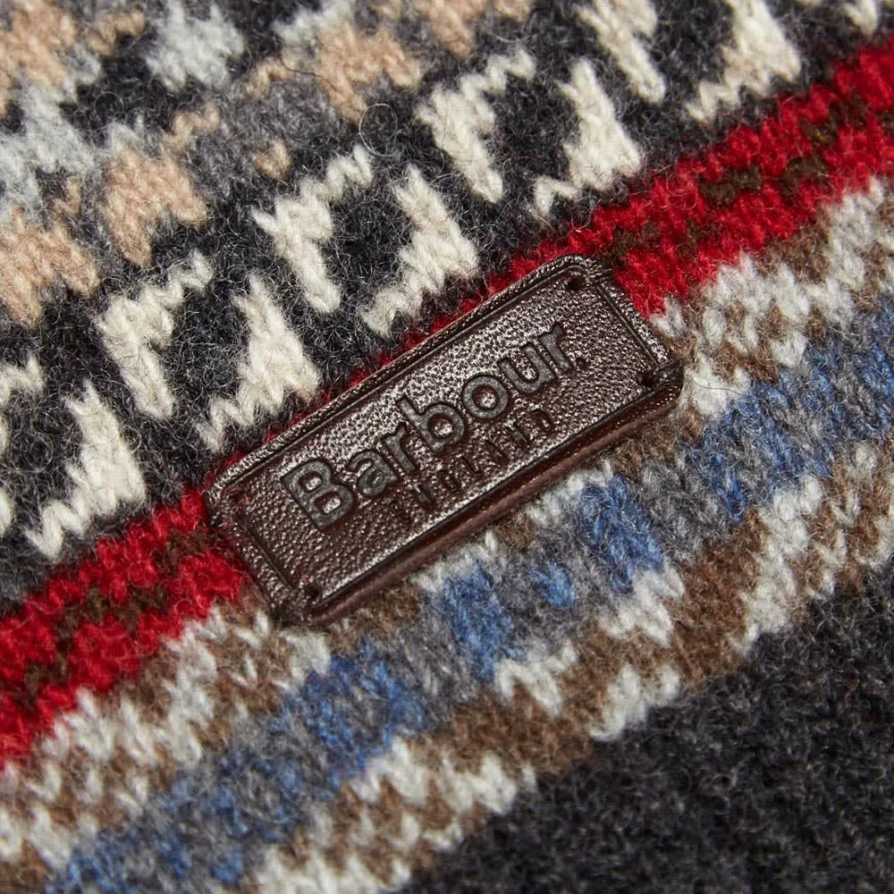 Barbour Crew Neck Sweater in Charcoal