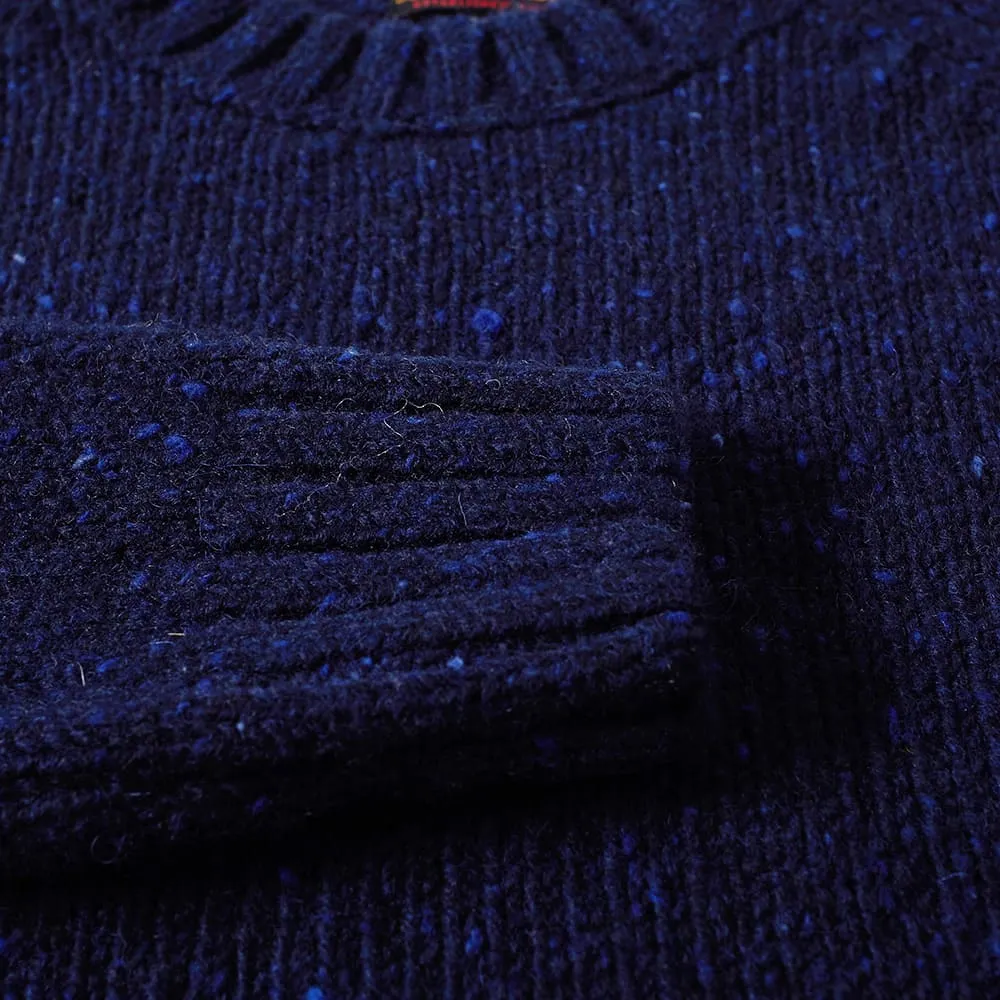 Barbour Netherby Navy Crewneck Sweater