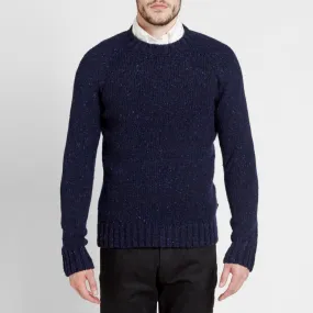 Barbour Netherby Navy Crewneck Sweater