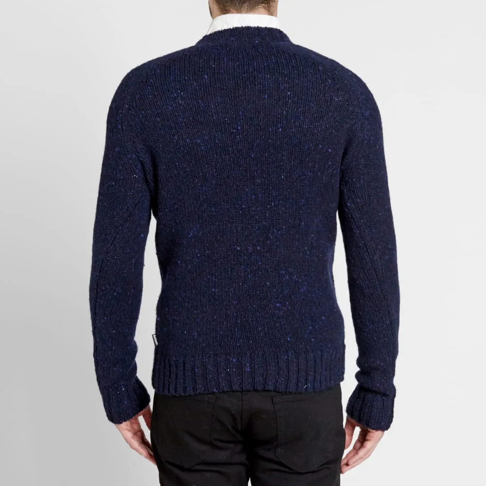 Barbour Netherby Navy Crewneck Sweater