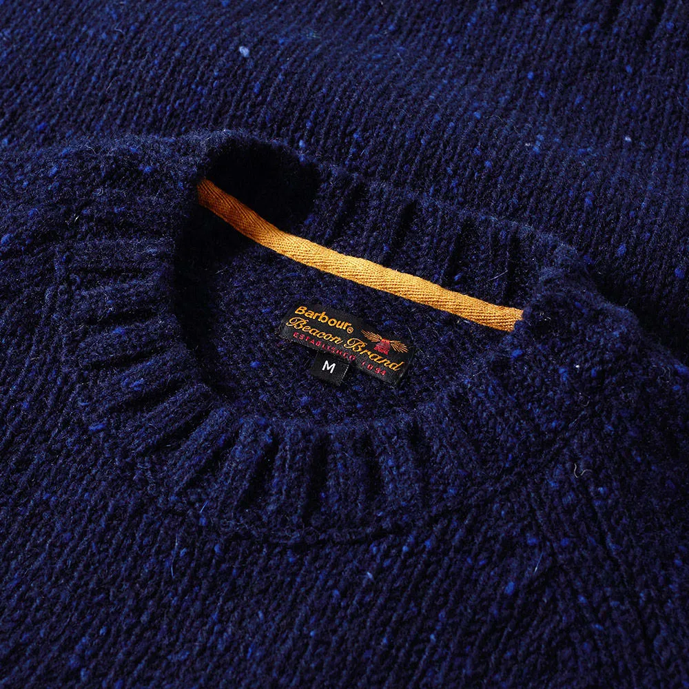 Barbour Netherby Navy Crewneck Sweater