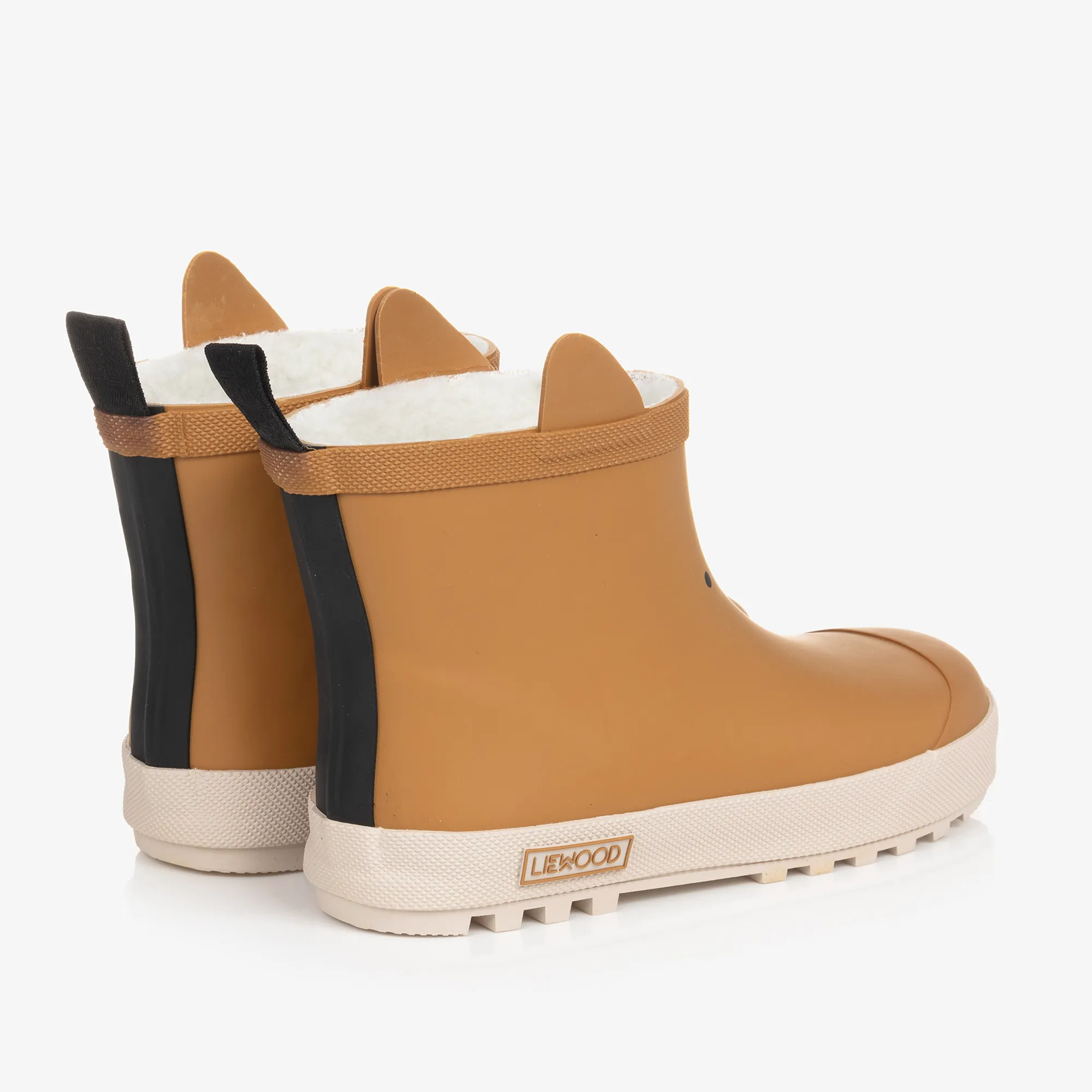 Beige Bunny Rain Boots