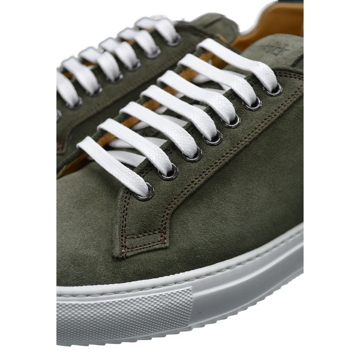 Berwick 1707 Trainer (D571) - Olive Suede | Buy Now