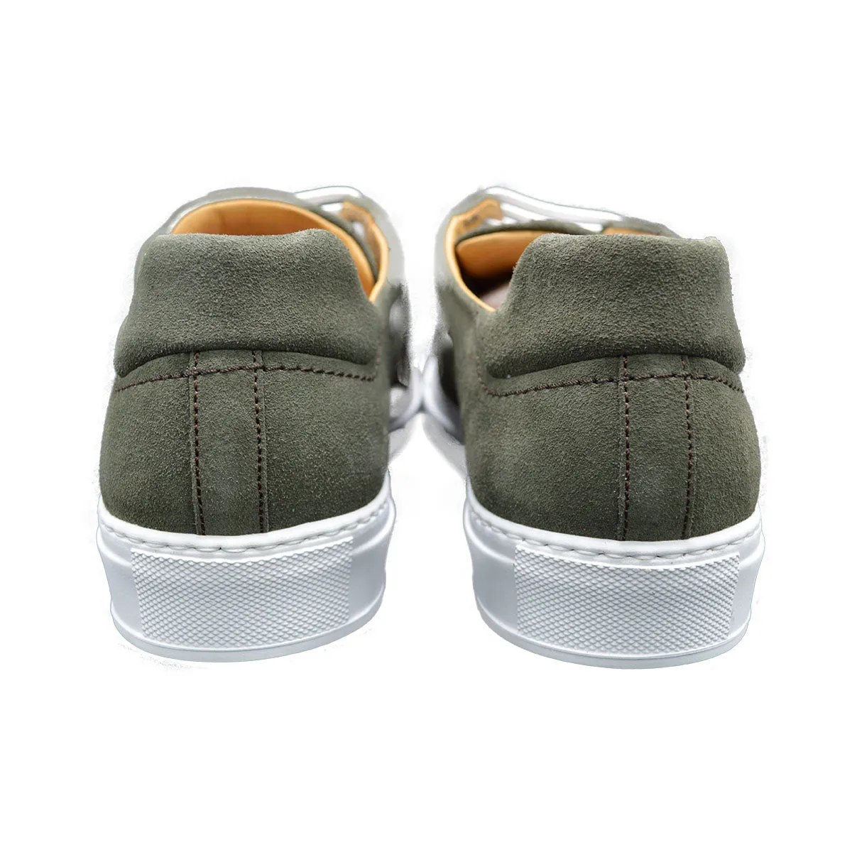 Berwick 1707 Trainer (D571) - Olive Suede | Buy Now