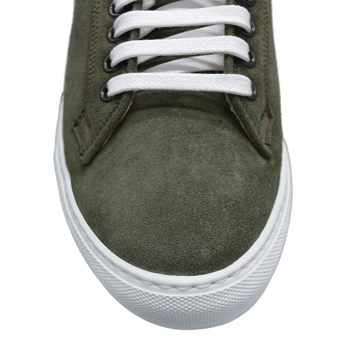 Berwick 1707 Trainer (D571) - Olive Suede | Buy Now