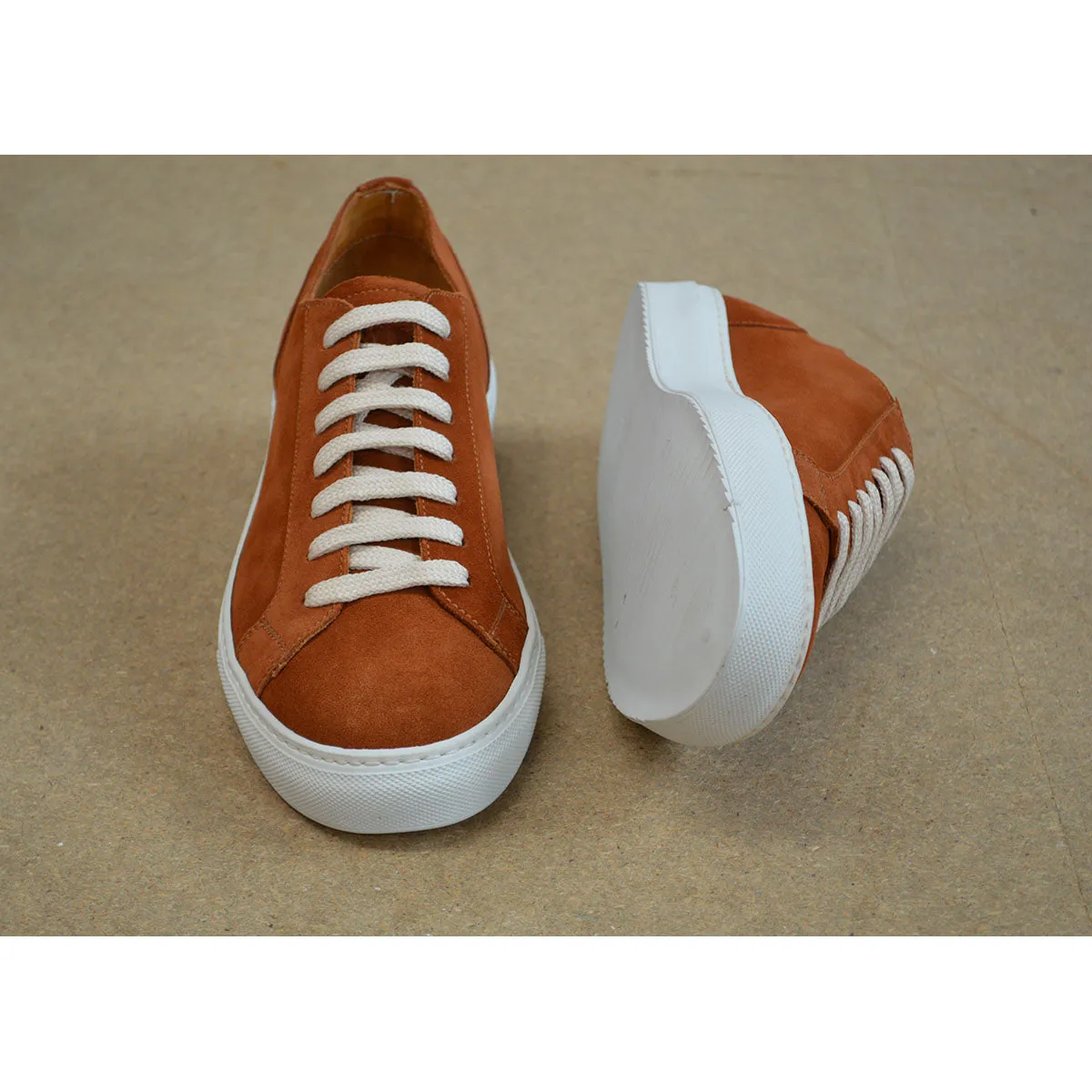 Berwick 1707 Trainer D575 Tan Suede for sale