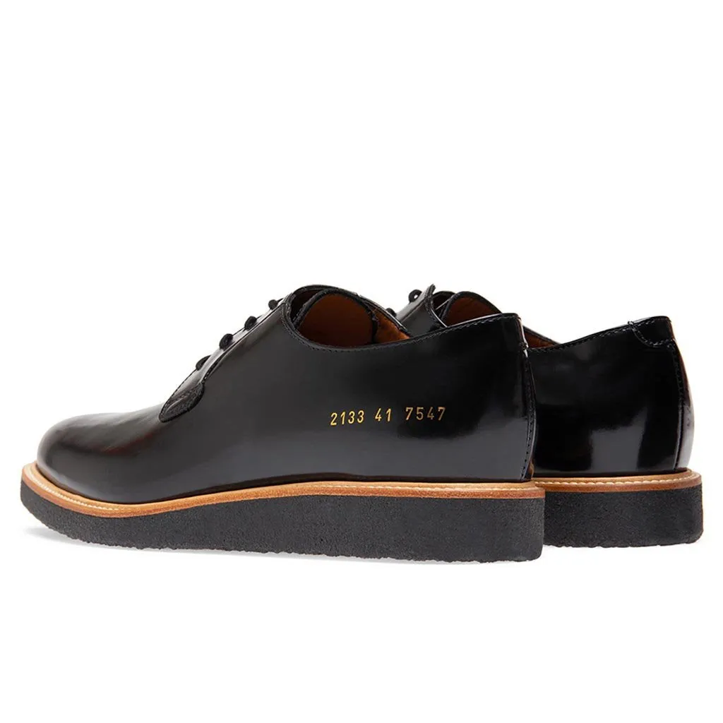 Black Derby Shoe