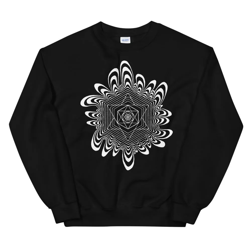 Black Graphic Sweatshirt