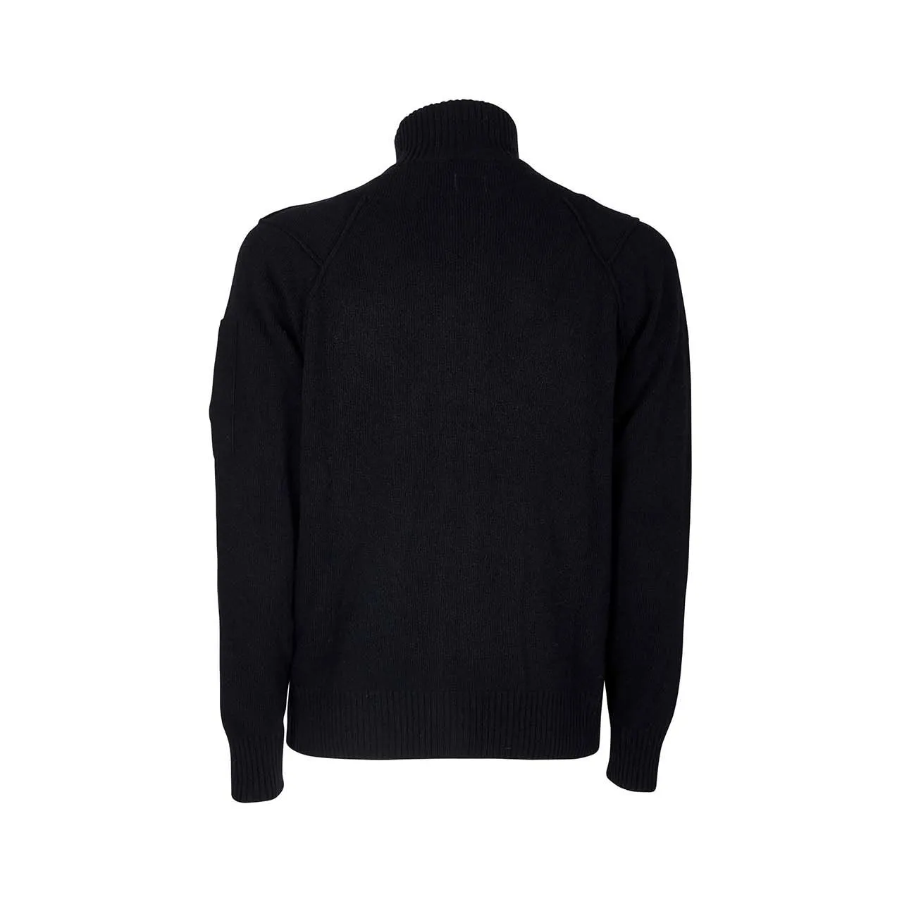 Black Men's Full Zip Lana Cardigan