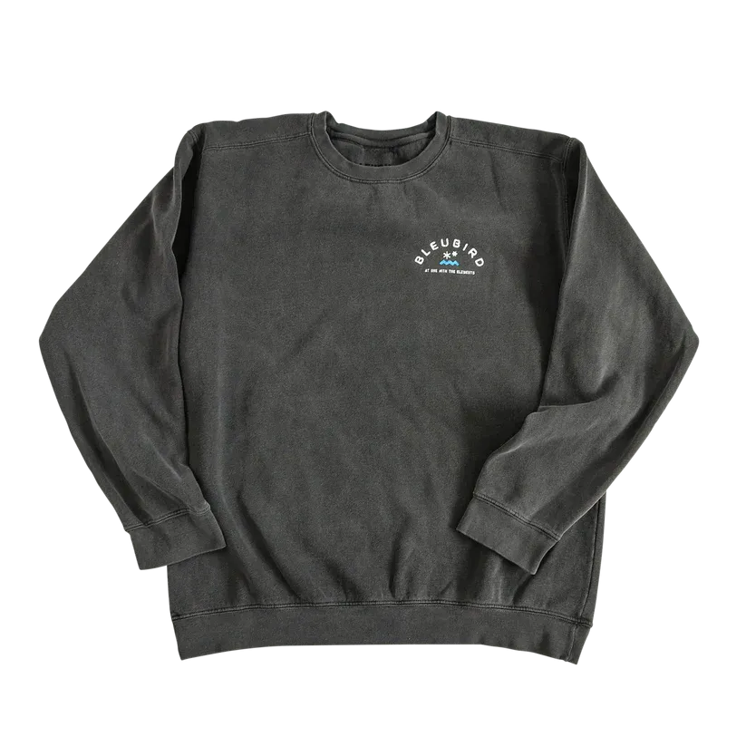 Bleubird Charcoal Original Crew Sweater - Unisex Crew Jumper From Bleubird