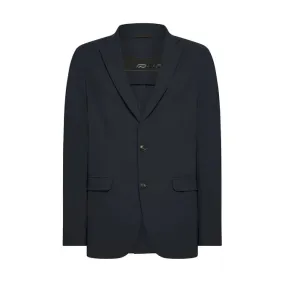 Blue Black Blazer for Men - REVO