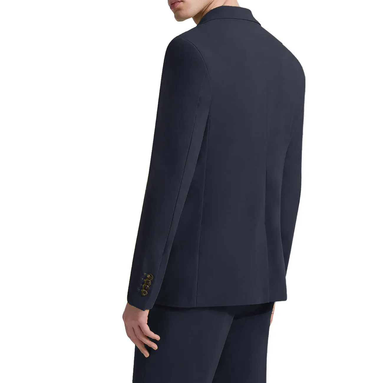 Blue Black Blazer for Men - REVO