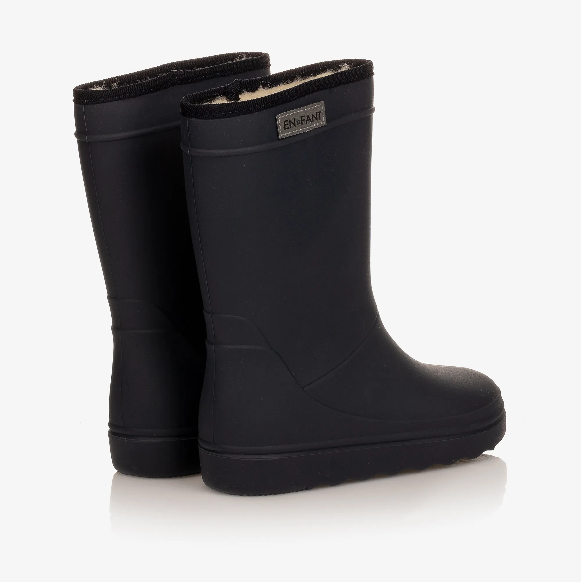 Blue Thermal Rain Boots