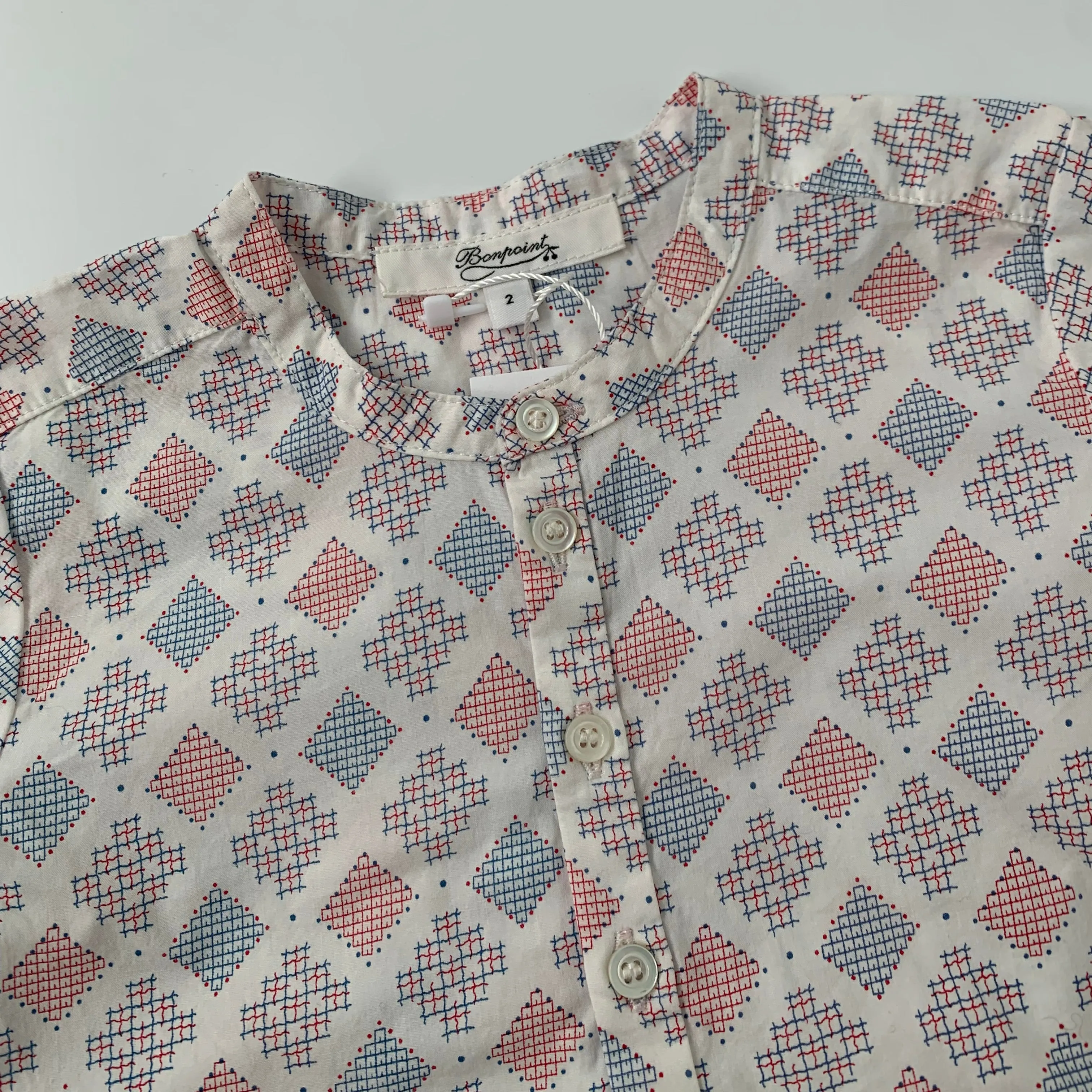 Bonpoint Cotton Shirt: 2 Years, Brand New.