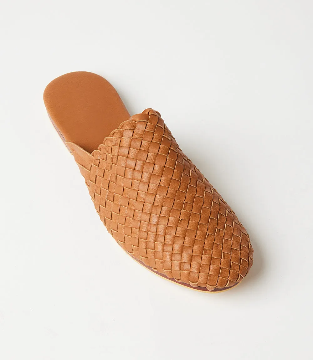 Braided Leather Mules - Women's Stylish Slip-on Shoes | Shop Now