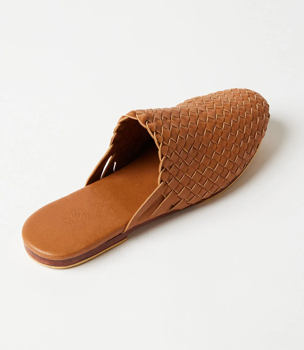 Braided Leather Mules - Women's Stylish Slip-on Shoes | Shop Now