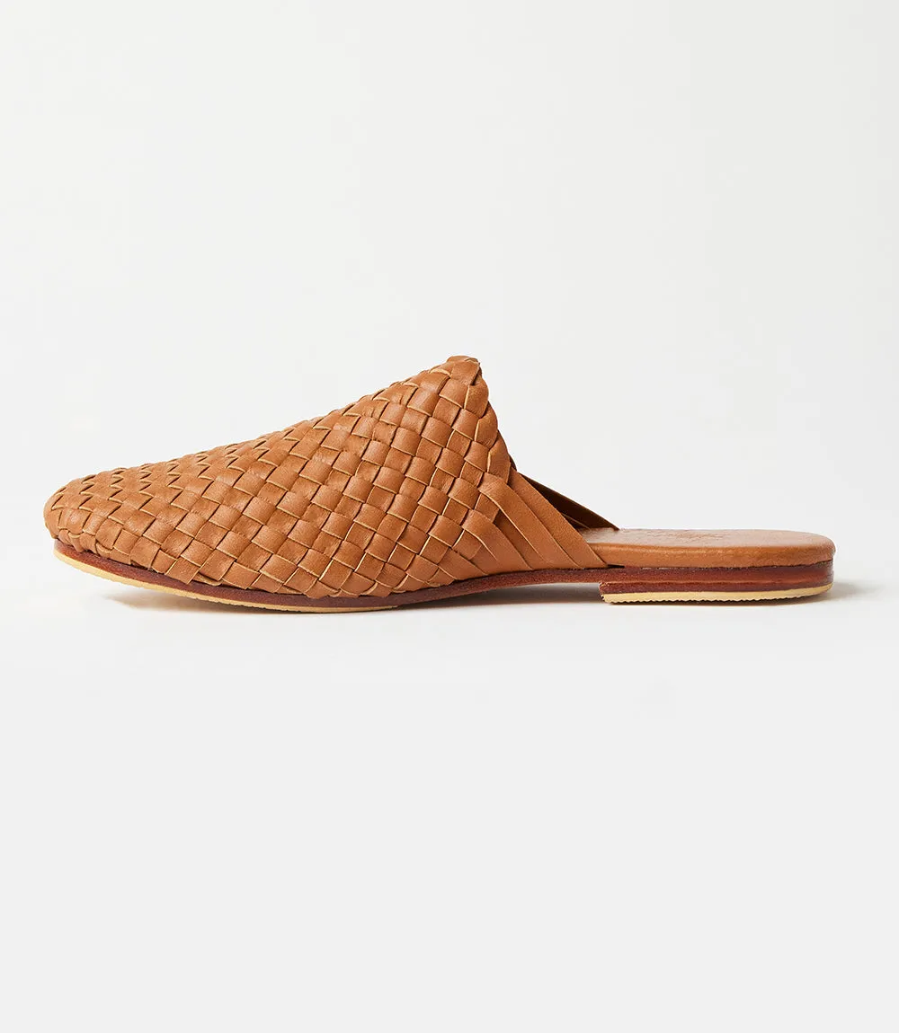 Braided Leather Mules - Women's Stylish Slip-on Shoes | Shop Now