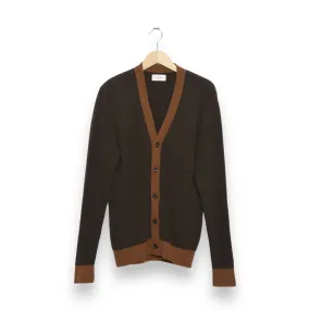 Brown Cardigan: Oliver Spencer Caradale Cardigan - Benson