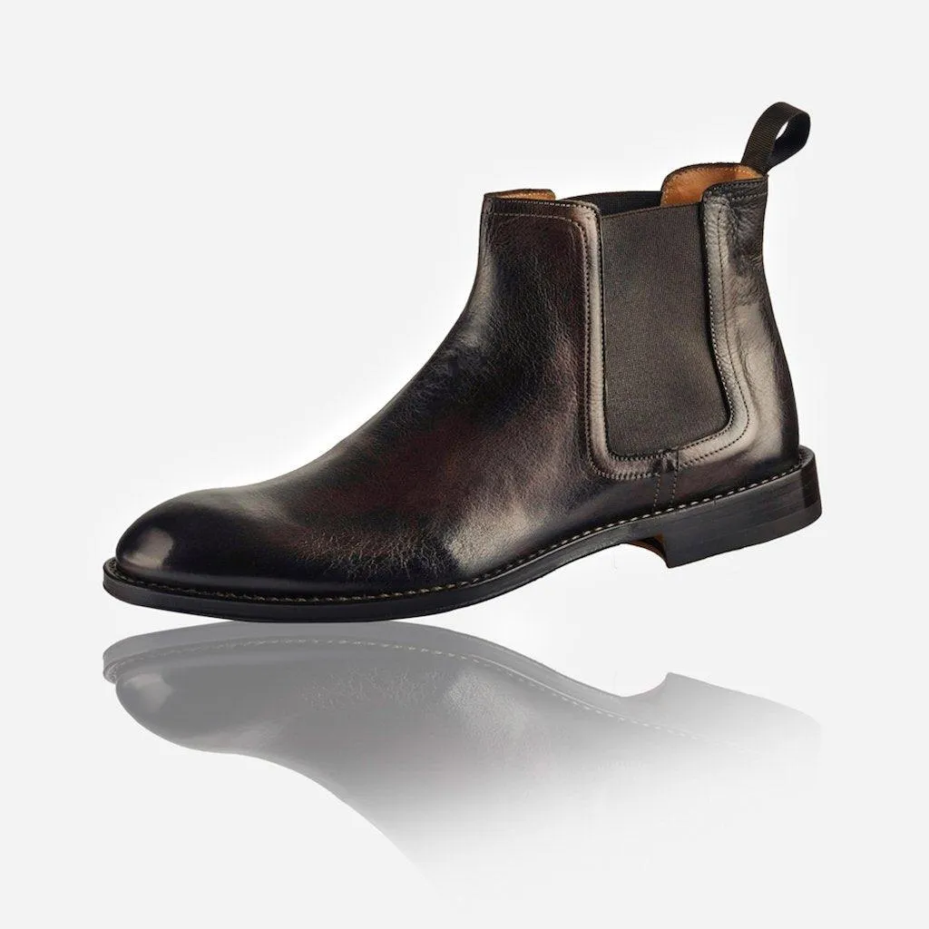 Brown Leather Men's Chelsea Boot