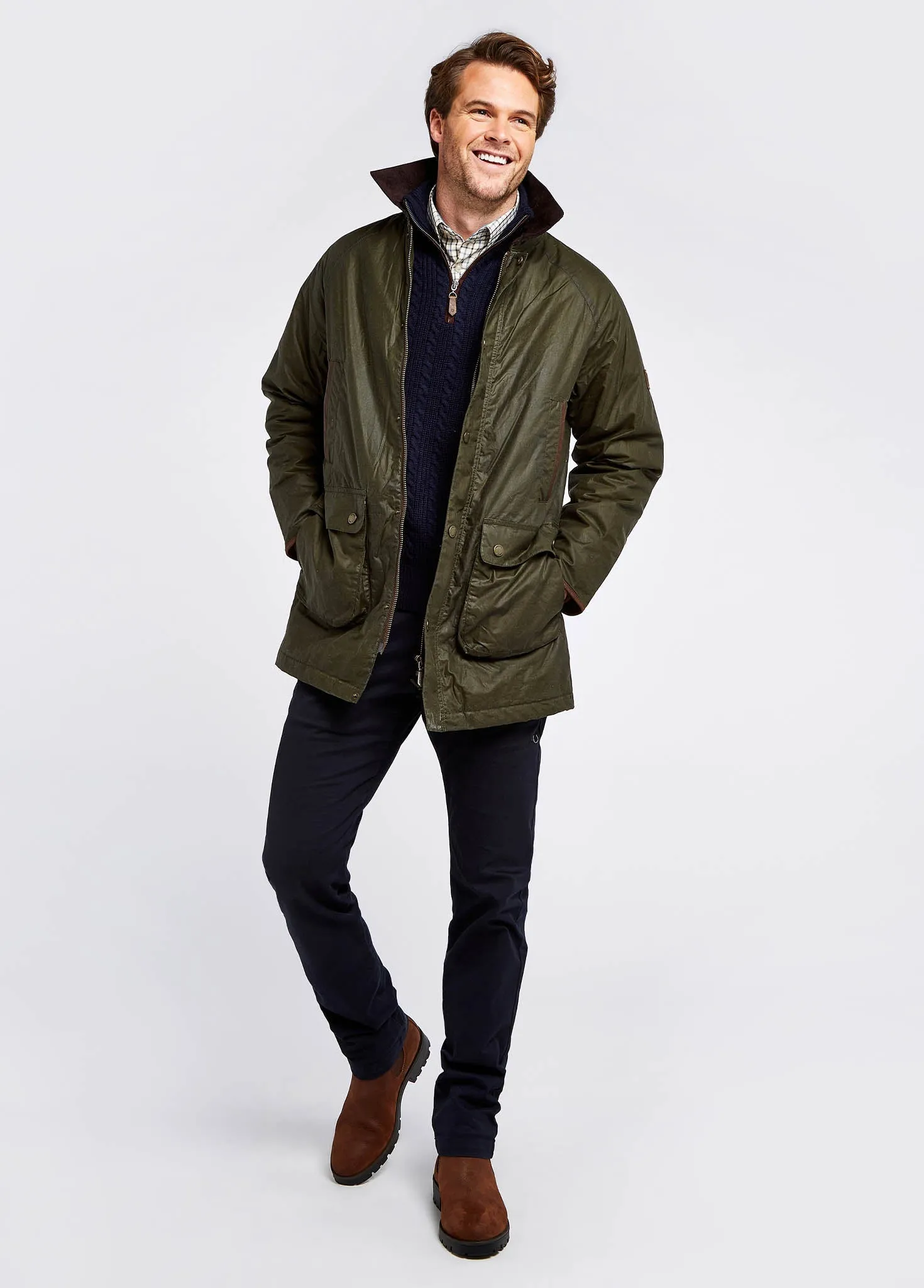 Brunswick Wax Jacket - Pine