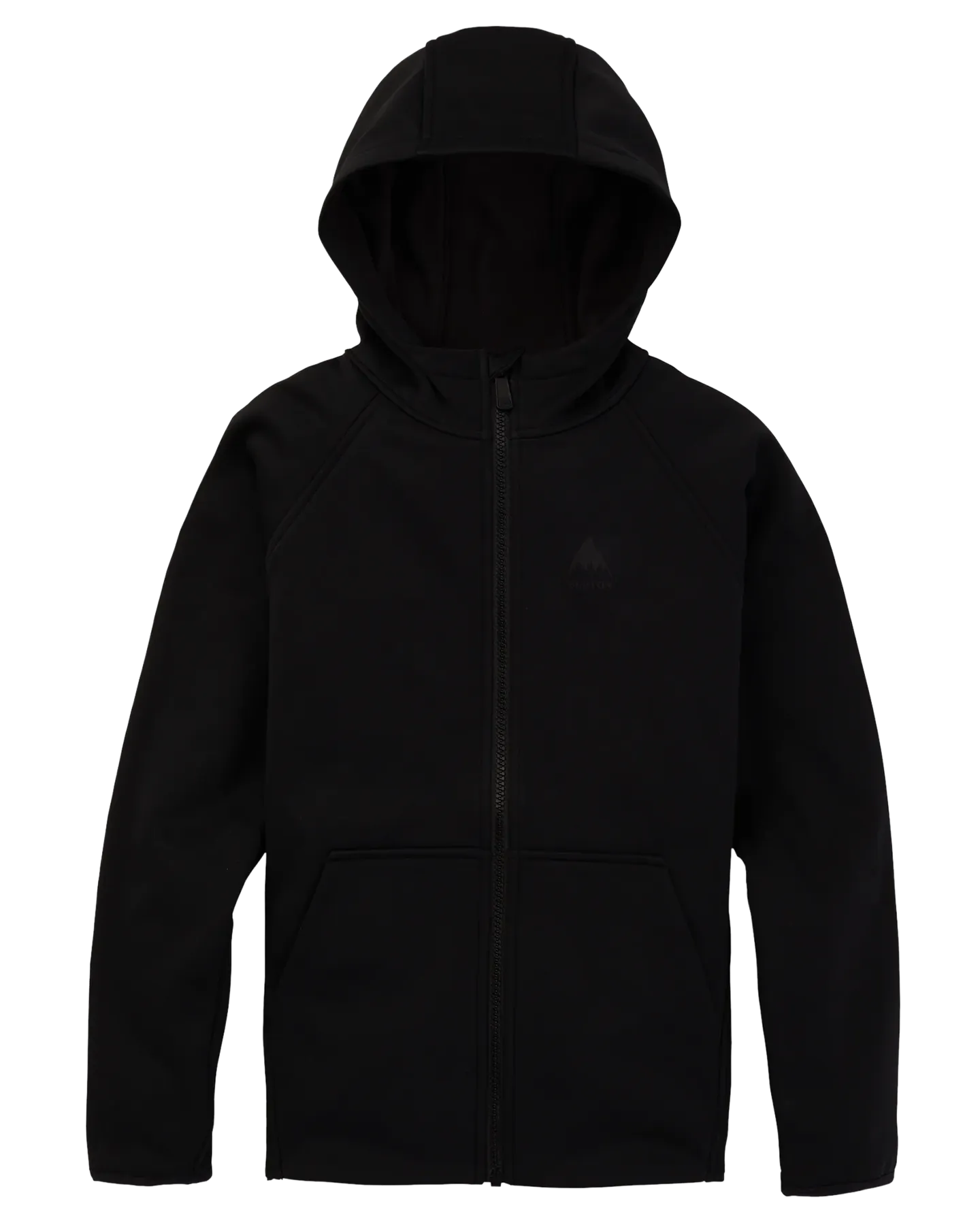 Burton Crown Weatherproof Full-Zip Fleece, Kids, True Black.