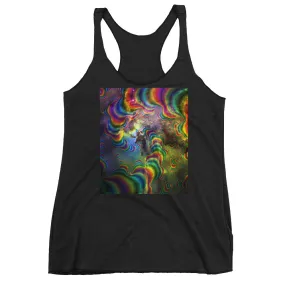 Candy tank top with graphic design