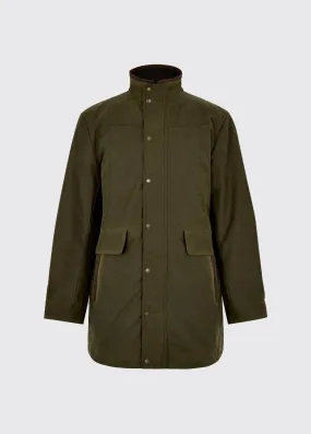 Chalkhill Men's Long Wax Jacket - Fennel