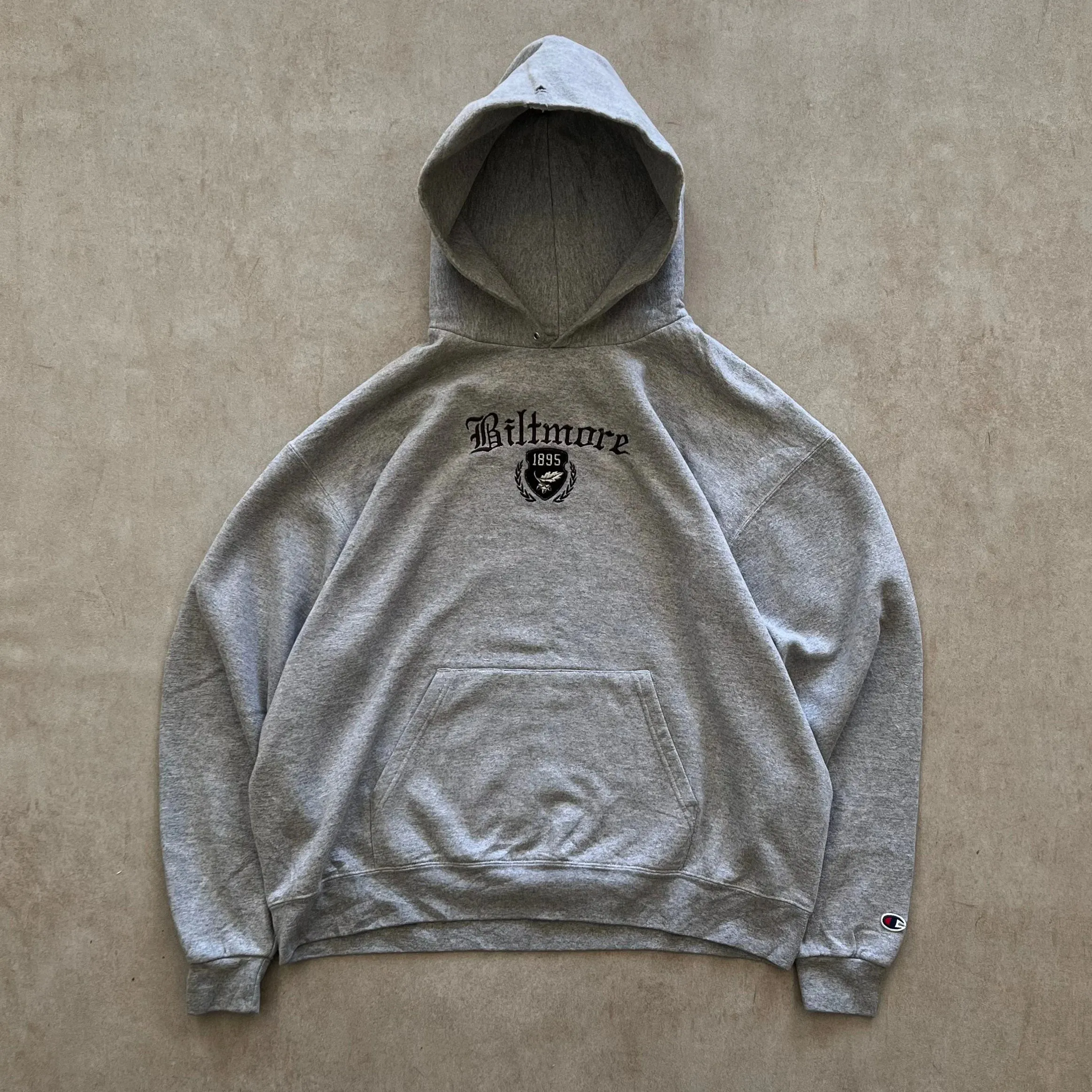 Champion Grey 'Biltmore' Hoodie - XL