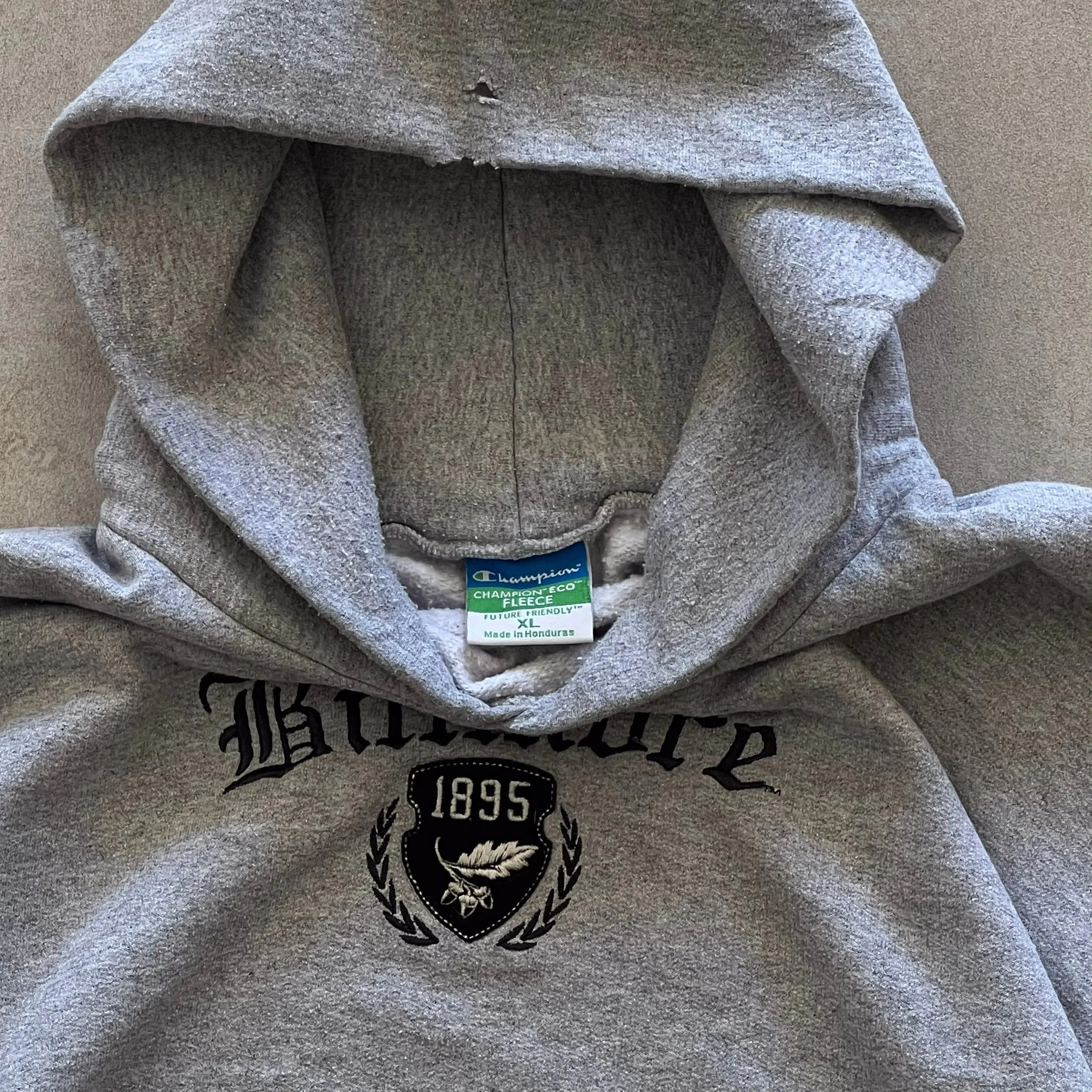 Champion Grey 'Biltmore' Hoodie - XL